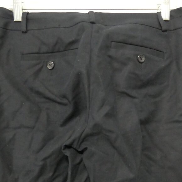 BANANA REPUBLIC - Ryan Fit | size 2R - Regular | Casual Cotton Black Pants - Picture 11 of 16